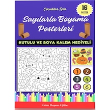 Sayılarla Boyama Posterleri