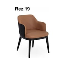 Rez 19 Modern Şık Ergonomik Dayanıklı Konforlu Ahşap Ayaklı Salon Yemek Sandalyesi Modeli Çok Renkli