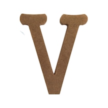 Na Neşeli Ahşap 15 Cm 18 Mm Ahşap V Harfi.boyanabilir Ahşap Harf.ahşap Boyama Ürünü.ham Ahşap Harf Model Neseli234568228
