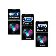 Durex Extreme Prezervatif 10'lu x 3