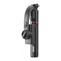 Go-des Gd-f06 Bluetooth Kumandalı Selfie Çubuğu Teleskopik Tripodlu Sarsılma Engelleyicili Siyah