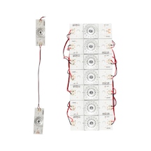 6V Tek Led  Kablolu Bir Birine Bağli
