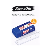 Pastel Mor Silgi Toz Bırakmaz, Phthalate Free 1 Adet Lacivert