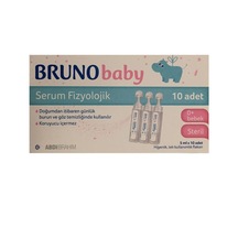 Bruno Baby Serum Fizyolojik Damla 5 ML x 10 Adet