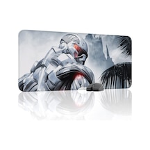 Crysis Kaymaz Dikişli Kauçuk Oyuncu Mousepad V3 - 90x40 Xxl Gaming Mouse Pad Fare Altlığı