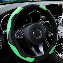 Otomotiv Malzemeleri Direksiyon Kılıfı-15 İnç İçin Uygun İç Halka Olmadan Pu Green Green