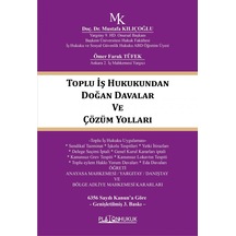 Toplu İş Hukukundan Doğan Davalar Ve Çözüm Yolları