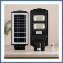 Buradabulabilirsin 200w 6500k Sensörlü Güneş Enerjili Sokak Lambası Bbz