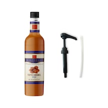 Simonelli Kahve Şurubu Toffee Karamel Aromalı 700 ML + Pompa Simonelli