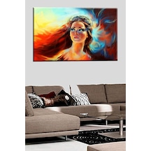 Talya Dekoratif Kanvas Duvar Tablosu. Temalar: Soyut Klasik Rönesans Vintage Retro Klimt Van Gogh Paris New York Atatürk Salon Ofis Ve Kuaför İçin Panolar 50x35 No-6275