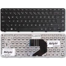 Hp Compaq Presario Cq57 İle Uyumlu Notebook Klavyesi - Siyah - Tr