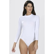 Nbb 2960 Kadın Uzun Kol Çıtçıtlı Body 10 Adet 001