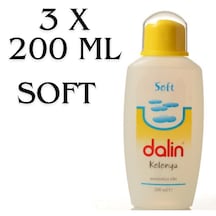 Dalin Soft Kolonya Sarı Kapak 3 x 200 ML