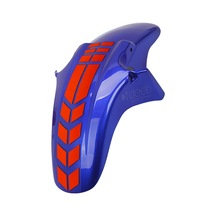 Motosiklet Çamurluk Sticker Kırmızı Reklektif Model S - 2 ADET