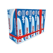 Kafem Mavi Nitril Eldiven Pudrasız (M) 100 Lü X 5 Paket