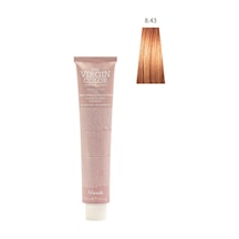 Nook Virgin Color Profesyonel Saç Boyası 100ml-açık Kumral Bakır Dore/bal Köpüğü Bakır 8.43-gold Bal