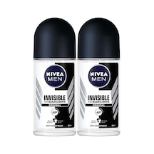 Nivea Invisible Black & White Power Erkek Roll-On Deodorant 2 x 50 ML