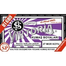 Viktoria Kumaş Boyası - Mor Koyu