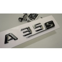 A35 S Bagaj Krom Metal 3M 3D Yazı Logo