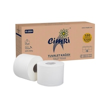 Rulopak Cimri Tuvalet Kağıdı 2 Katlı 166 M 5 Kg - 6 Adet 300113