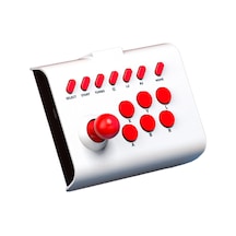 Schitec Bsp-y01 Joystick Switch/ps3/ps4/pc/android/Apple Uyumlu iOS Mf/tv Retro Oyun Konsolu Joystiği Kırmızı