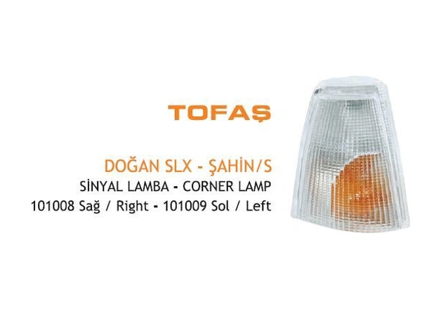 Ön Sinyal Lamba Beyaz Sağ Fıat Dkş Doğan Slx-kartal Slx 93