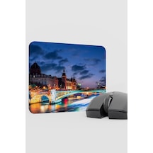 Fransa Paris France V1 22x18 Gaming Kauçuk Kaymaz Taban Mouse Pad Fare Altlığı