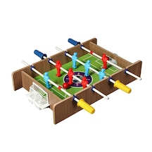 Matrax Oyuncak Masaüstü Ahşap Mini Masa Maçı Oyunu 2 Kollu Langır