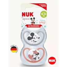 Nuk Space Mıckey Güçten, 3 Numara Emzik, 2 Adet 187532946 Kırmızı