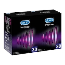 Durex Intense Uyarıcı Jelli ve Tırtıklı Prezervatif 2 x 30'lu Durex Intense Uyarıcı Jelli ve Tırtıklı Prezervatif 2 x 30'lu