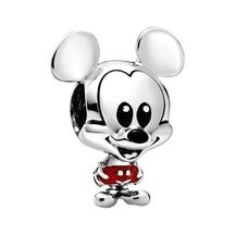 Nur Silver Mickey Mouse Gümüş Charm Nur-bl00200