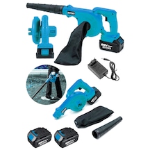 Steiner ST-88V Akülü Hava Körüğü Yaprak Üfleme Makinesi Mavi