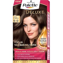 Palette Deluxe Yoğun Yağ Bakımlı Saç Boyası 6.0 Koyu Kumral