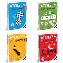 Arı Yayınları 8 Sınıf Matematik Fen Türkçe Sosyal Akıllı Atölyem Seti 4 Kitap
