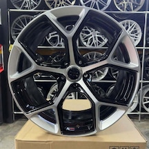18 İnç 5x100 Rs5 Polo Taigo İbiza Fabia Egea Uyumlu Siyah Elmas K