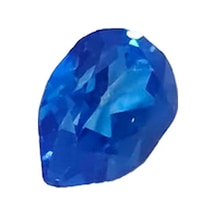 Faset Kesim Doğal Mavi Safir Taşı 0,8 Karat S031
