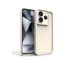 Xiaomi Redmi Note 14 Kılıf Lansman Kamera Korumalı Çıkıntılı Kenarlı Yumuşak Renkli Silikon