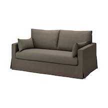 Ikea Gri Konforlu Kanepe - 2'li Kanepe