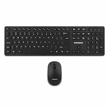 Microcase Türkçe Q Klavye 2.4g Usb Alıcılı Kablosuz Klavye Mouse Seti - Al5723 Optik