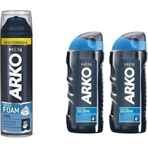 Arko Cool Tıraş Köpüğü 200 ML + Cool Tıraş Kolonyası 2 x 200 ML