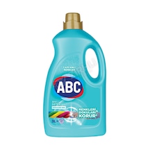 3 Adet Abc Sıvı Çamaşır Deterjanı Renklilere Özel 3 Lt