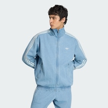 Adidas Kx1196 Denım Fb Jacket Erkek Eşofman Üstü Mavi