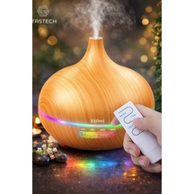 550ml Oda Hava Nemlendirici Rgb Led Işıklı Humudifier Zaman Ayarlı Buhar Makinesi Aroma Difiser