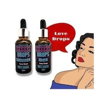 Love Drops Women 30 Ml + Love Drops Men 30 Ml Maksimum Istek