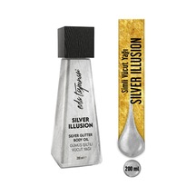 Eda Taşpınar Silver Illusion Gümüş Işıltı Simli Vücut Yağı 200 ML