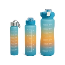 Motivasyonlu Spor Matara Seti, 900ml Ve 300ml Su Şişesi 0