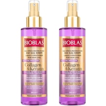 Bioblas Collagen & Keratin Saç Dökülmesine Karşı Sıvı Saç Kremi 2 x 200 ML
