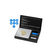Professional Hassas Terazi 500 Gram Kapasiteli 0.1 Hassasiyetli Dijital Kapaklı Tartı 5615
