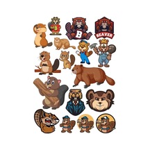 Kostebek Sticker Set 15 Parça Telefon, Tablet, Defter, Laptop Sticker