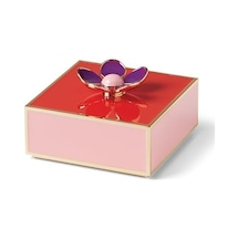Kate Spade New York Make It Pop Çiçekli Kutu, 0,4 Kg, Kırmızı/pembe